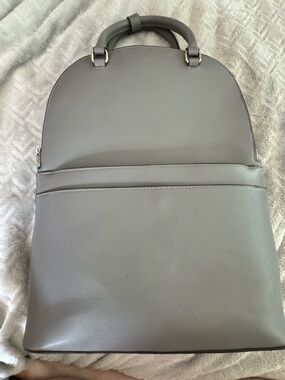 A New Day Gray Dome Backpack Handbag
